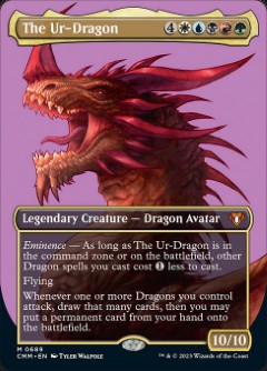 The Ur-Dragon Commander Masters Profile Art